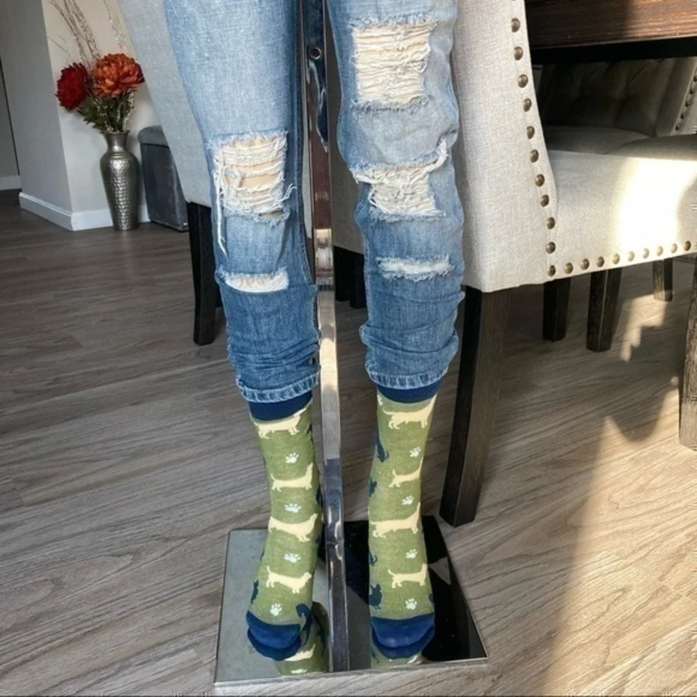 💋 Dog 🐶 pet lover crew socks 🧦 NEW